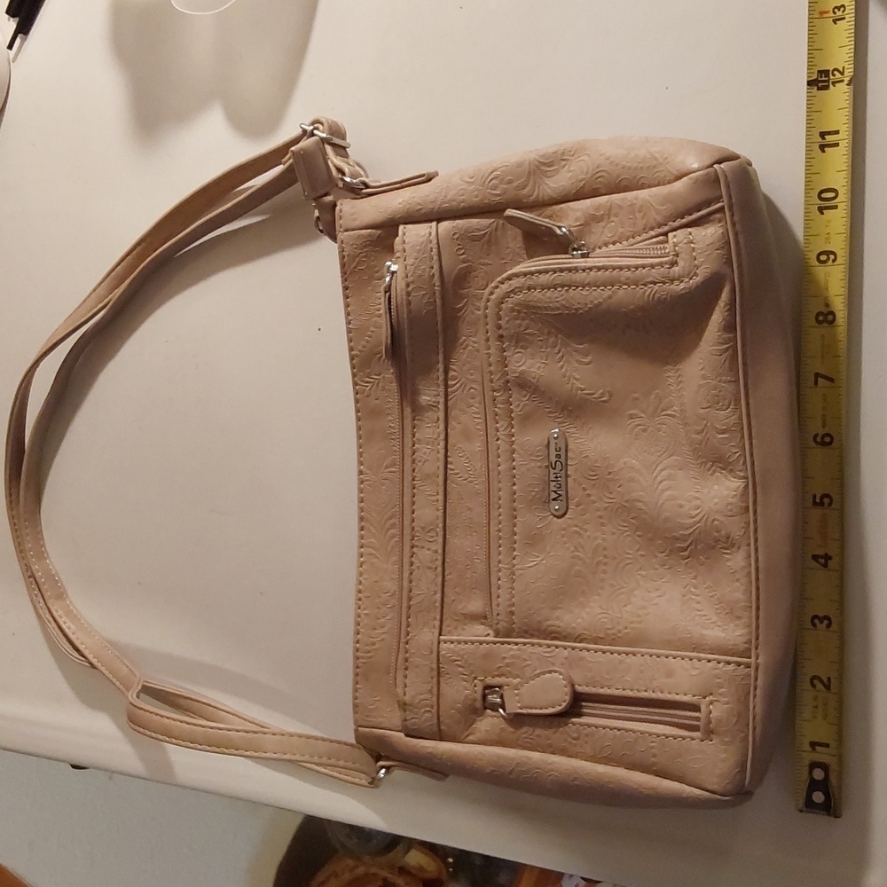 MultiSac Summerville Shoulder BAG VEGAN Minimalist Neutral purse